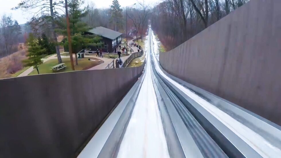 Pokagon State Park Toboggan Run All Around Indiana