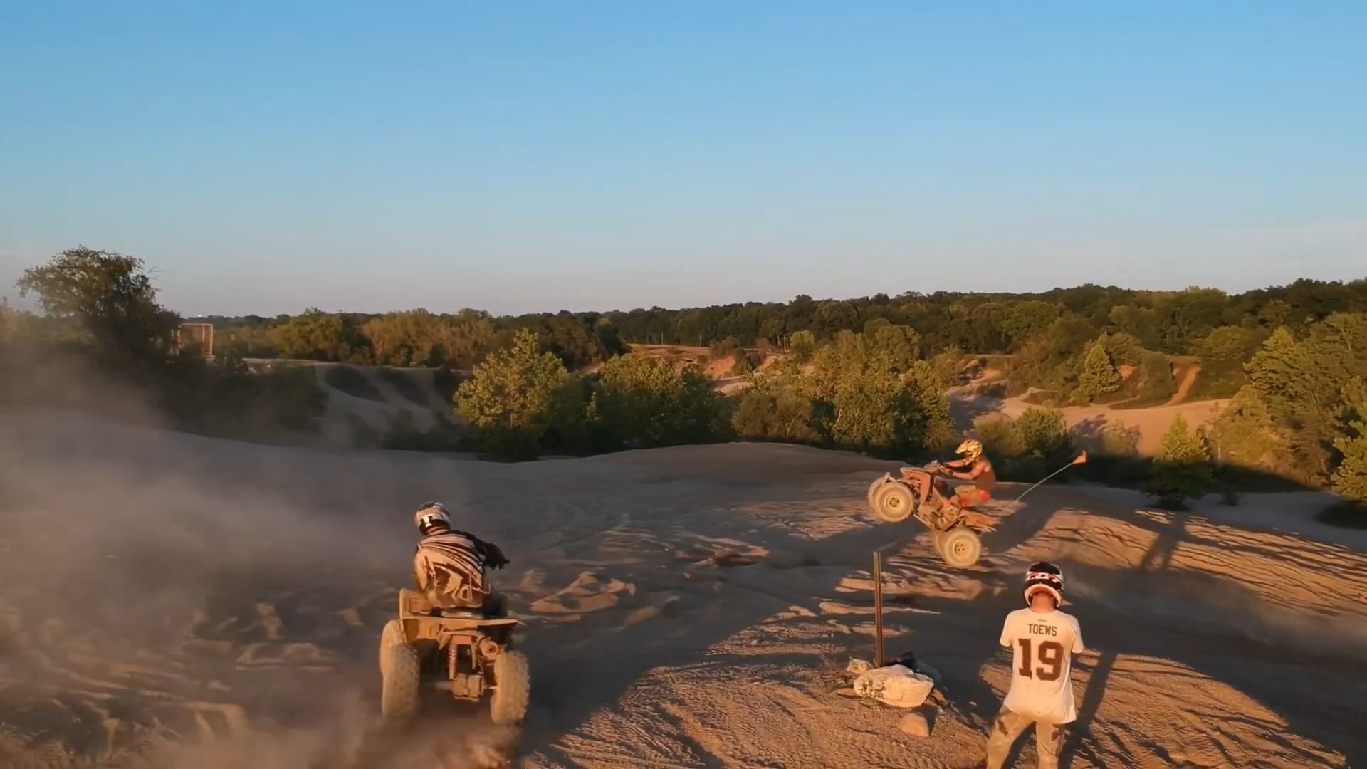 Off-Roading in the Indiana Badlands